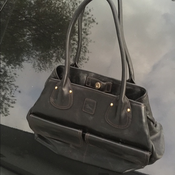 Now 20% OFF BIG BLACK Leather DOONEY w/POCKETS Galore! HP-Thanks 4 Likes.4July23 - Picture 5 of 8